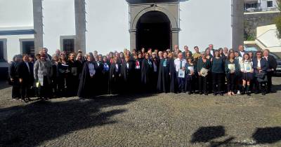 Quatro grupo participaram neste evento promovido pela Casa do Povo do Curral das Freiras.