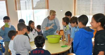 Crianças e jovens ficaram a saber que a anona também pode ser utilizada na culinária.