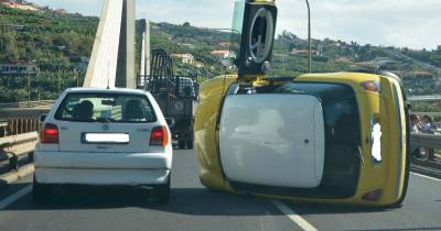 PSP regista 86 acidentes que provocaram 2 feridos graves e 28 ligeiros