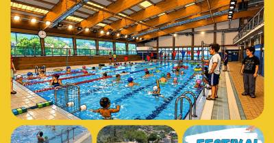 Alunos reúnem-se em torno da prática desportiva na Piscina da Ponta do Sol