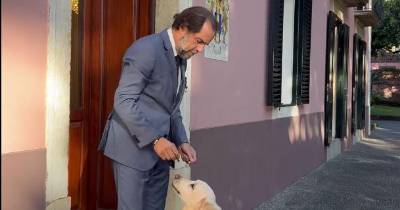 Morreu a cadela Sissi, a mascote da Quinta Vigia