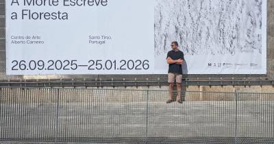 Artista madeirense Nuno Henrique inaugura hoje a exposição “A Morte Escreve a Floresta”.