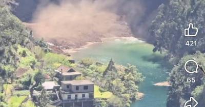 Aconteceu uma derrocada de grandes dimensões, na última sexta-feira, entre o sítio das Balseiras e a Seara Velha, no Curral das Freiras.