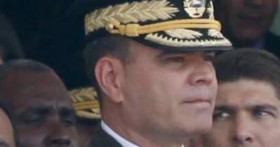 O ministro da Defesa da Venezuela, Vladimir Padrino López.