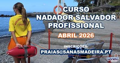 Segundo curso de nadador salvador profissional decorrerá em abril