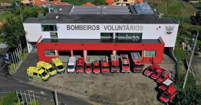 Bombeiros voluntários de santana (Foto DR)