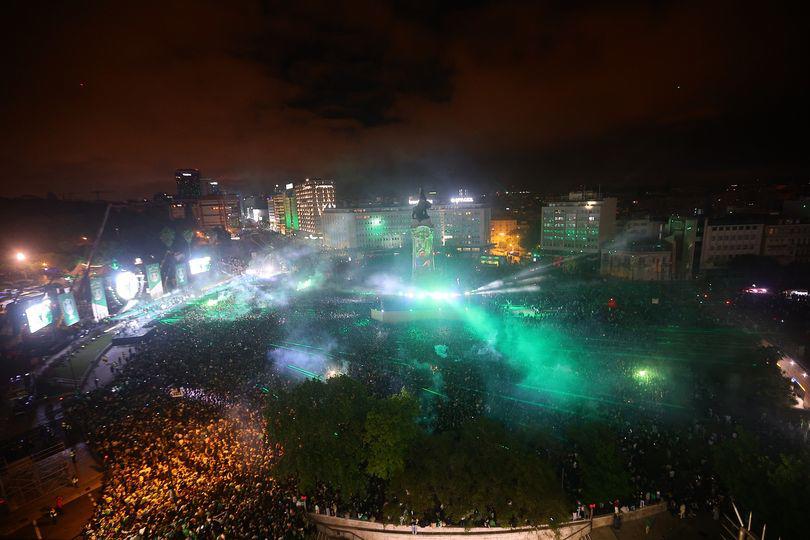 Sporting campeão: Festa de arromba e promessa de bicampeonato (com fotos e vídeos)