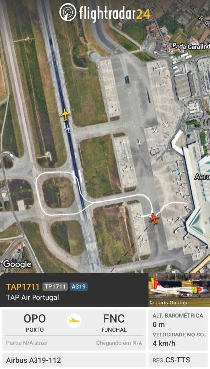 Avião da TAP aborta descolagem no Porto