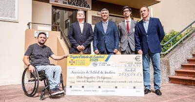 Foram doados 5.375 euros.