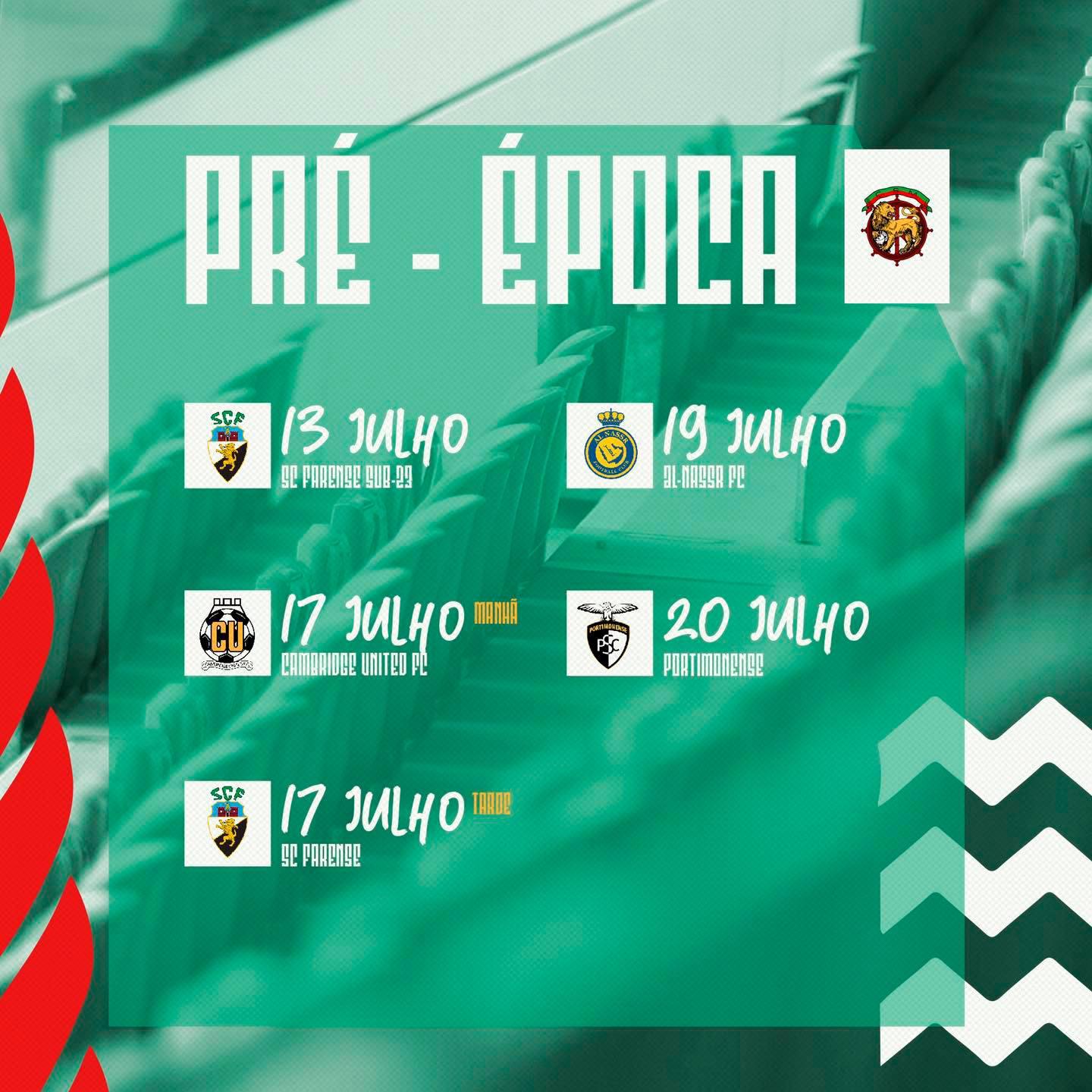 Marítimo defronta Al Nassr de CR7 na pré-época