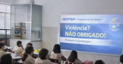 PSP lança nova campanha de prevenção contra violência nas escolas