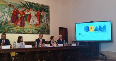 Propostas de Orçamento Regional e PIDDAR 2024 apresentadas esta tarde no Salão Nobre do Governo Regional.