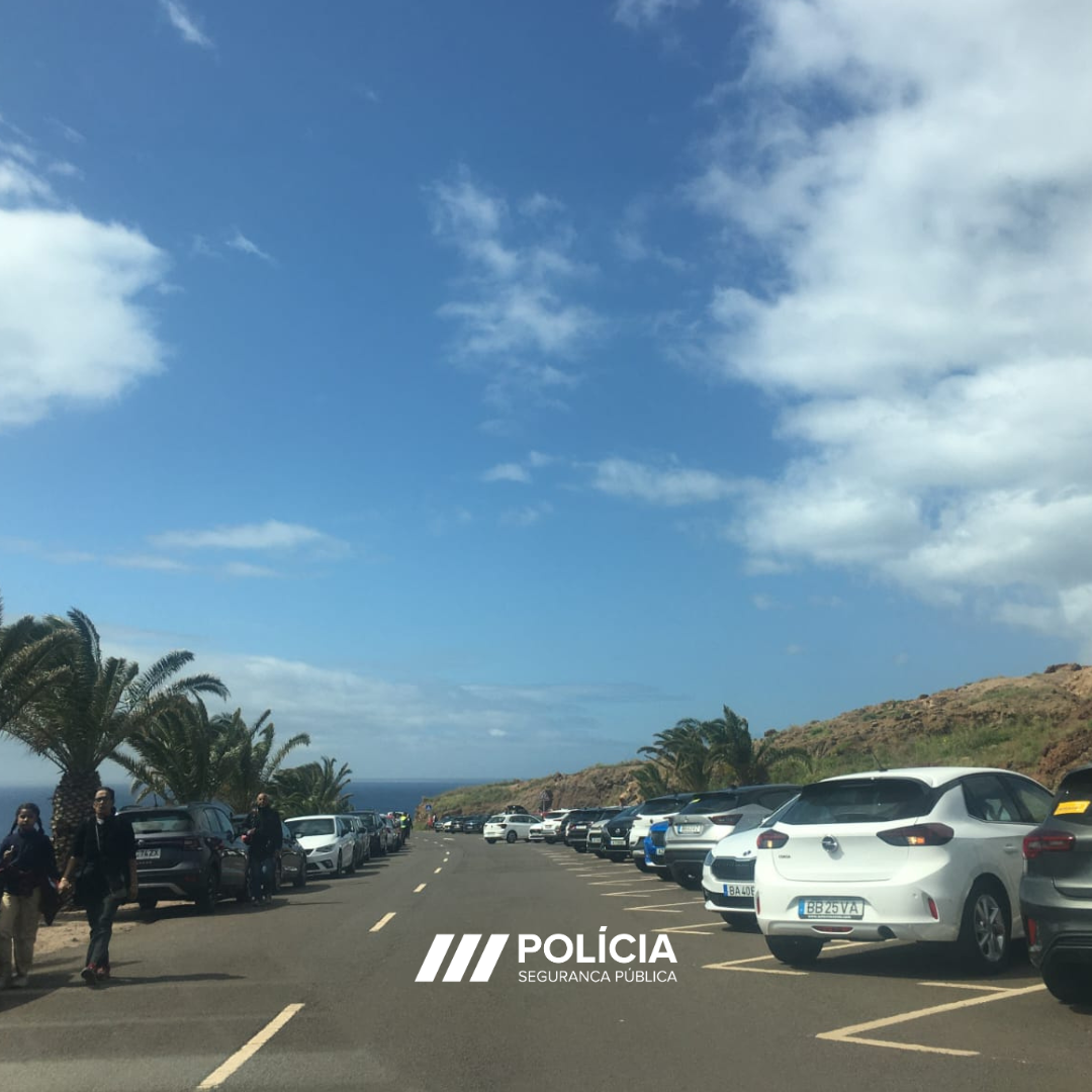 PSP regula estacionamentos nos principais pontos turísticos da Região