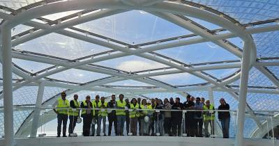 Visita técnica ao navio ‘Mein Schiff Relax’ destaca inovação e engenharia de última geração
