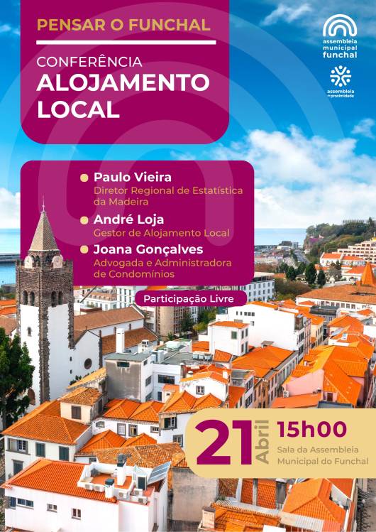 Assembleia Municipal do Funchal lança ciclo de conferências ‘Pensar o Funchal’