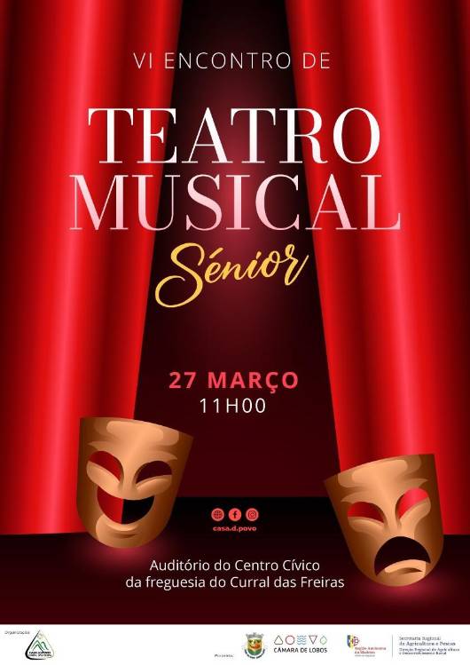 Teatro Musical Sénior sobe ao palco no Curral das Freiras