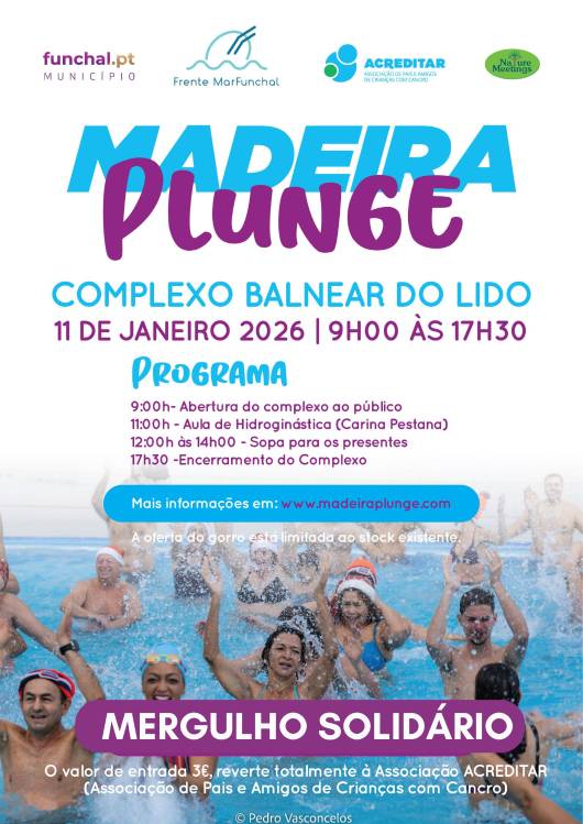 Mergulhe no complexo balnear do Lido pela solidariedade