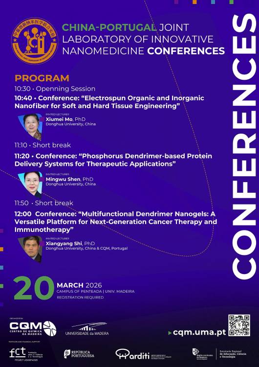 UMa acolhe conferências do laboratório conjunto China-Portugal em Nanomedicina inovadora