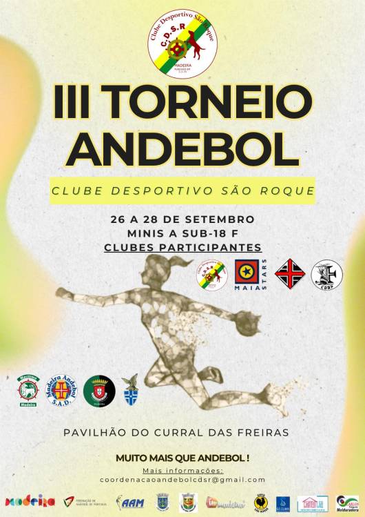 Andebol: Clube Desportivo São Roque realiza torneio no Curral das Freiras este fim de semana
