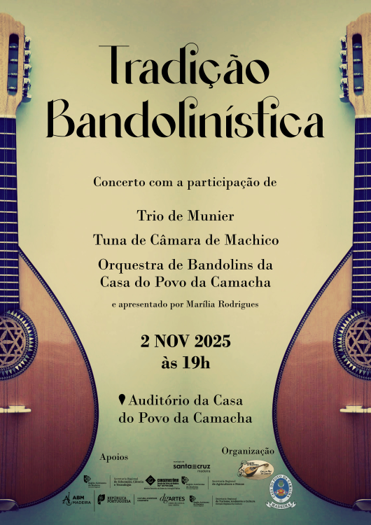 ‘Tradição Bandolinística’ em espetáculo na Casa do Povo da Camacha