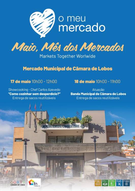 Mercado Municipal de Câmara de Lobos assinala mês dos mercados