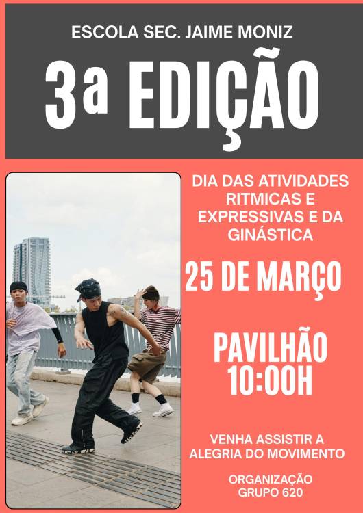 Jaime Moniz promove espetáculo de ginástica acrobática