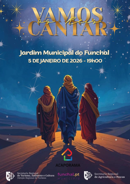 ‘Vamos Cantar os Reis’ leva tradição madeirense ao Jardim Municipal