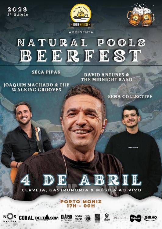 Natural Pools Beerfest terá lançamento de nova cerveja inspirada na Laurissilva