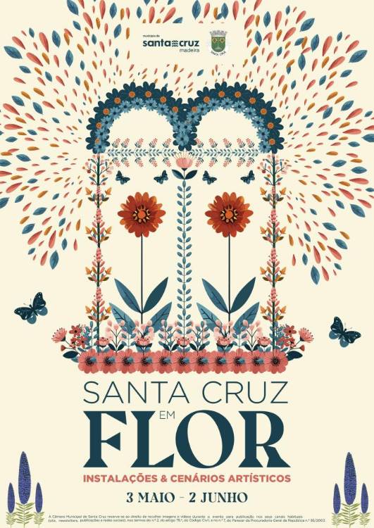 Santa Cruz inaugura hoje seis instalações artísticas alusivas à flor