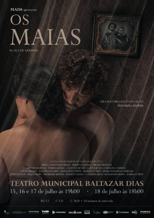 Teatro Municipal Baltazar Dias recebe adaptação de “Os Maias”