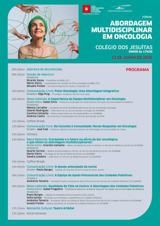 Liga Portuguesa Contra o Cancro promove fórum sobre oncologia no Funchal a 13 de junho