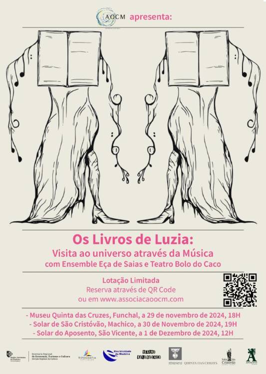 AOCM apresenta ‘Os Livros de Luzia’ este fim de semana