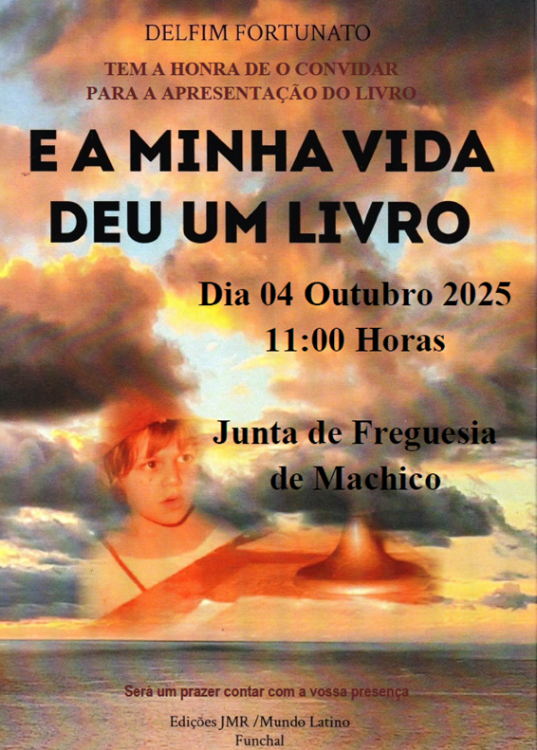Livro de Delfim Fortunado apresentado na Junta de Machico