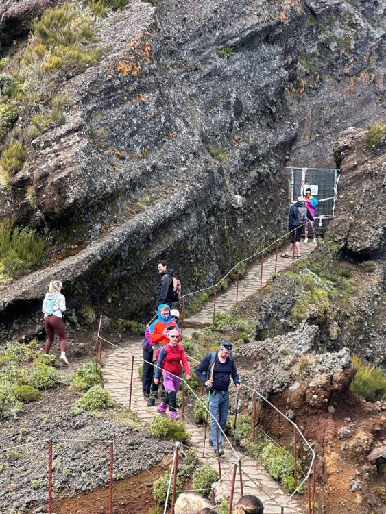 Turistas arriscam a vida em vereda fechada (com fotos e vídeo)