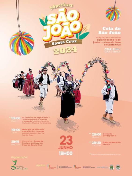 Marchas de São João vão animar Santa Cruz com mais de 600 figurantes