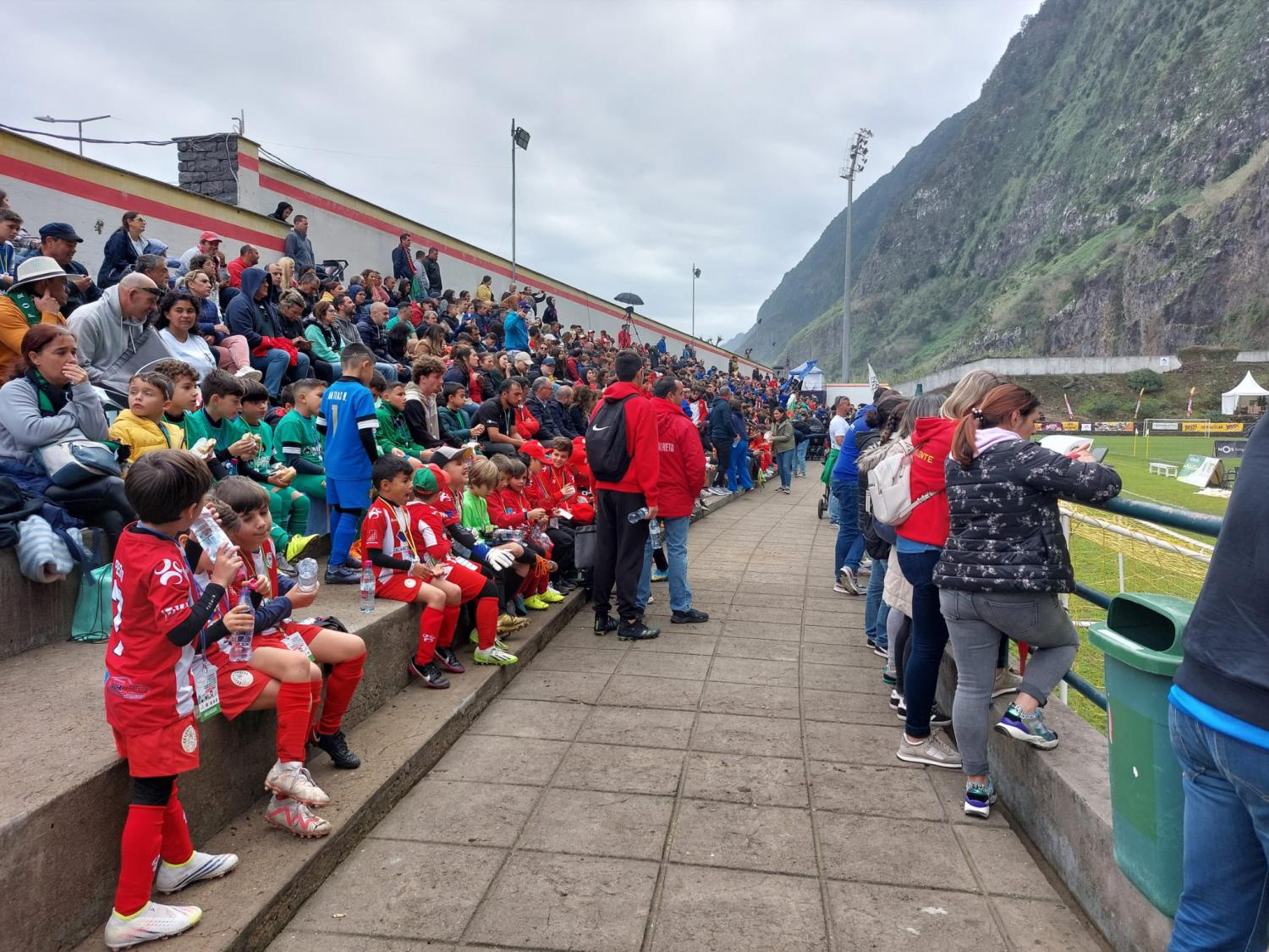 Veja como está o ambiente.