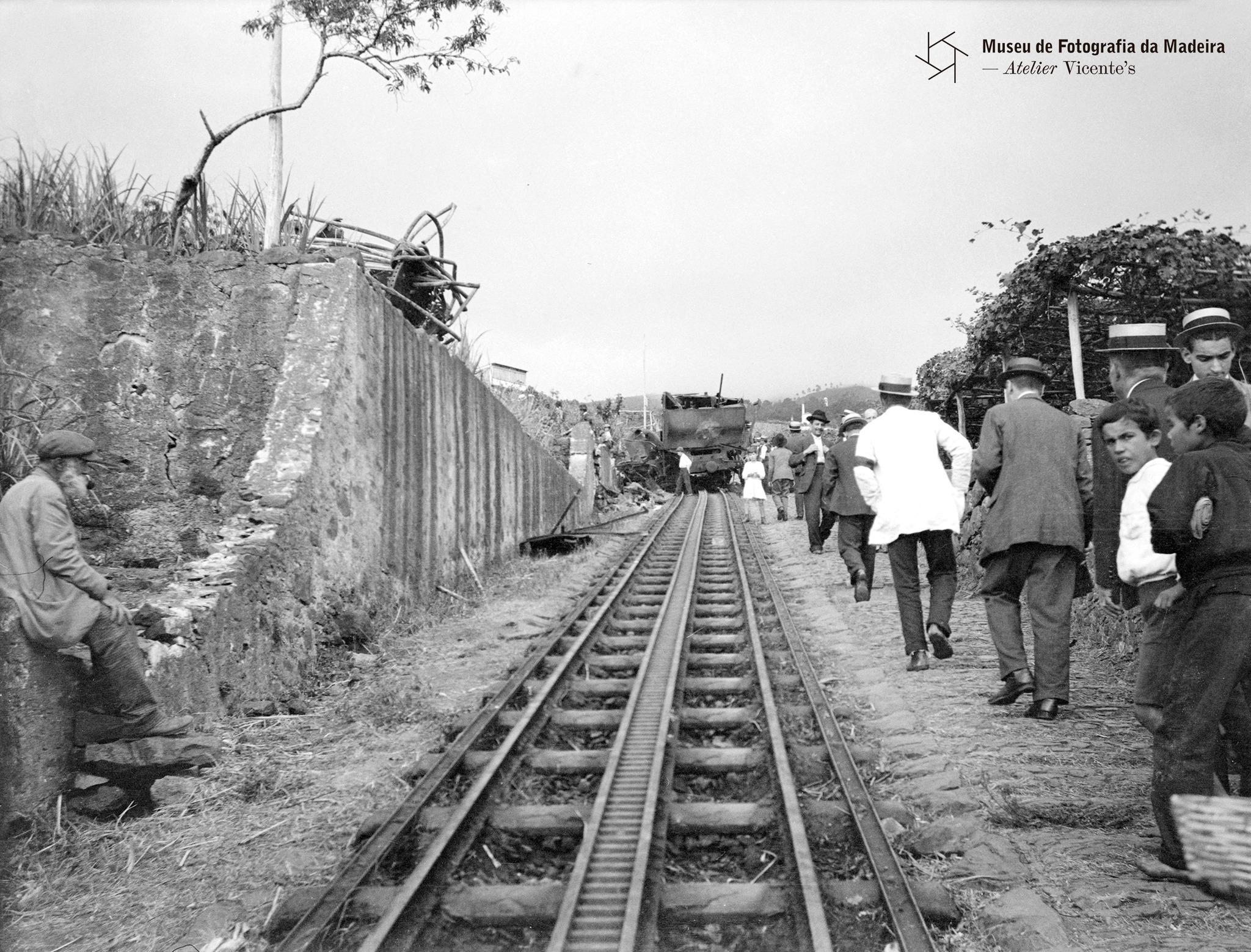 ‘Lembra-se?’: Locomotiva descarrilou há 93 anos e matou maquinista