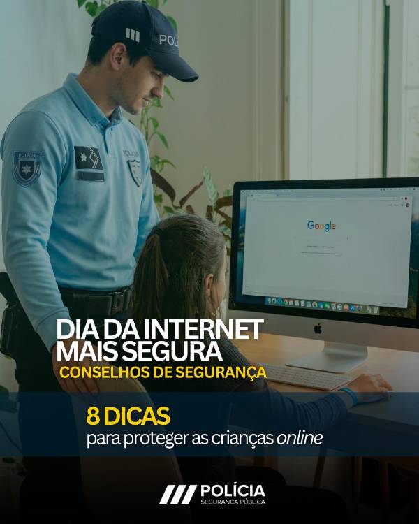 PSP alerta para os perigos que as crianças enfrentam na internet