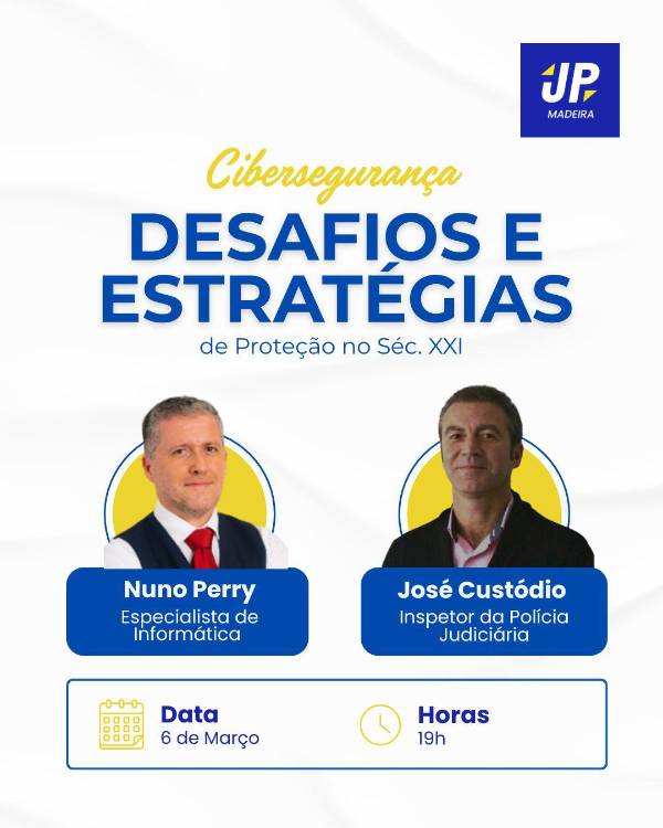 Especialistas abordam cibersegurança numa iniciativa promovida pela Juventude Popular