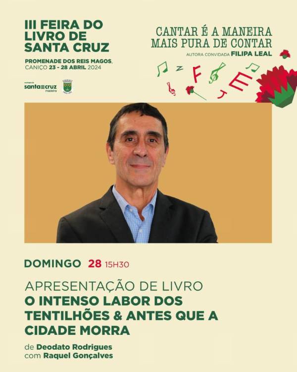 Feira do Livro de Santa Cruz termina hoje “em cheio”