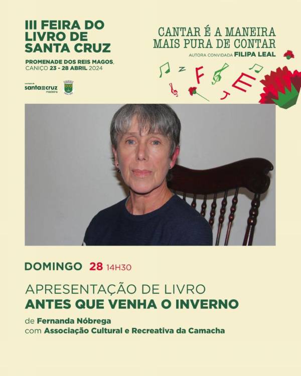 Feira do Livro de Santa Cruz termina hoje “em cheio”