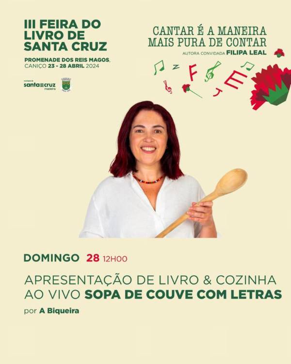 Feira do Livro de Santa Cruz termina hoje “em cheio”