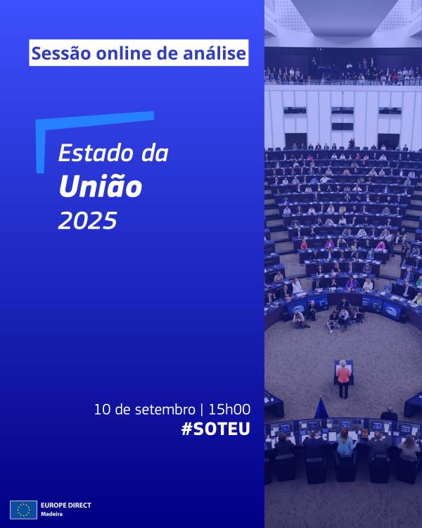 Sessão online vai analisar discurso sobre o Estado da União