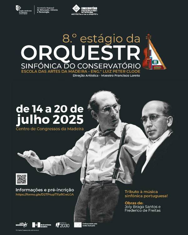 Conservatório abre inscrições para estágio da Orquestra Sinfónica a jovens de todo o país