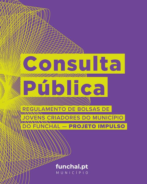 Funchal coloca em consulta pública regulamento da Bolsa de Jovens Criadores