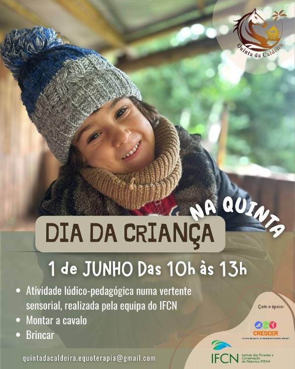 CRESCER celebra Dia da Criança com manhã especial na Quinta da Caldeira