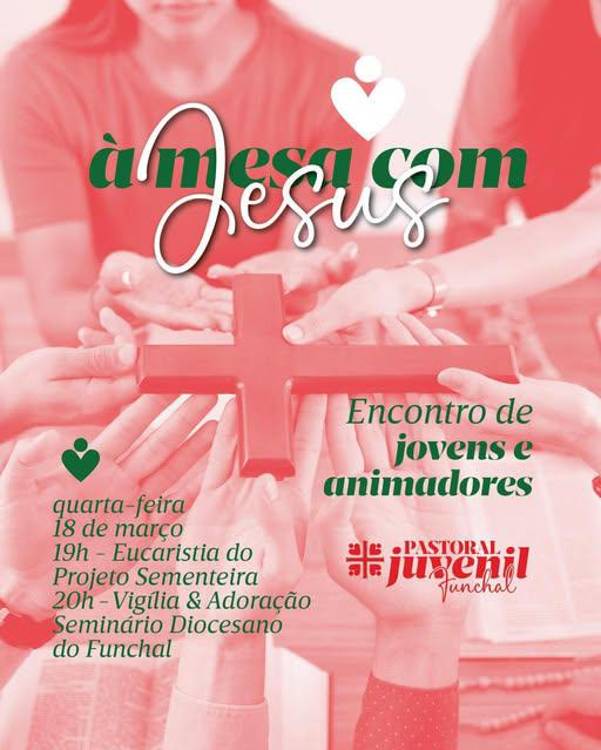 Pastoral Juvenil cancela Eucaristia e encontro