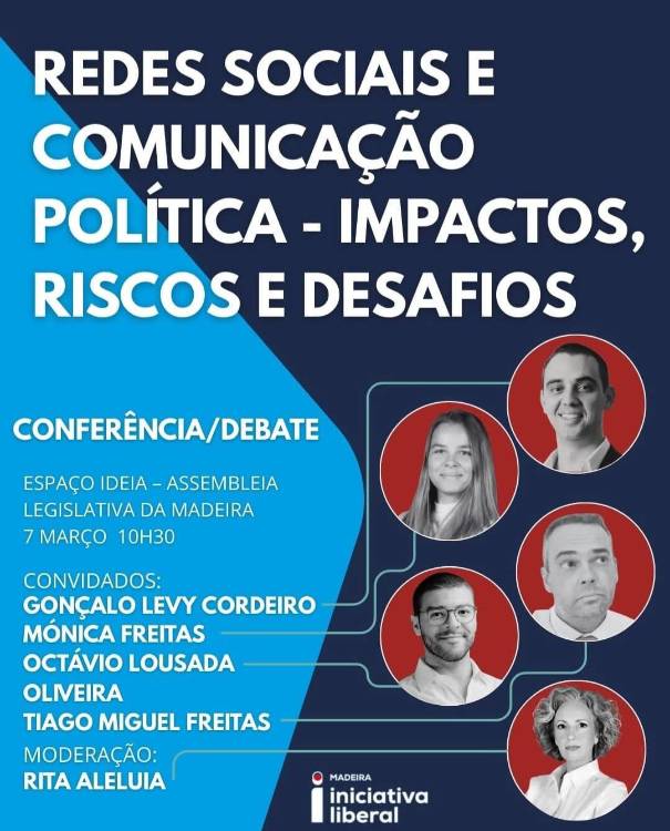 IL promove conferência sobre Redes Sociais e Comunicação Política na Assembleia Legislativa da Madeira