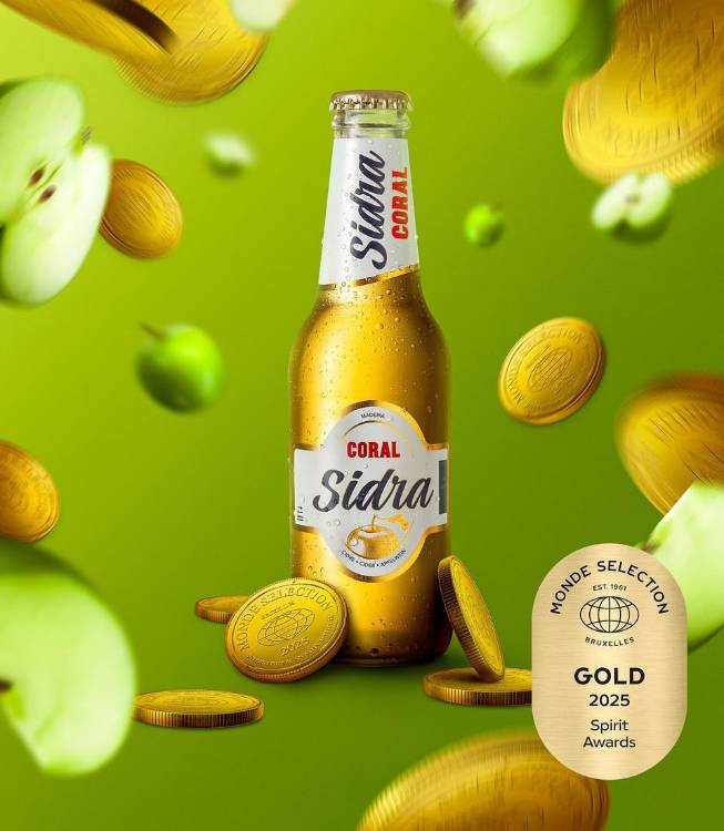 Marca Coral distinguida com Medalhas de Ouro no Concurso Internacional de Qualidade Monde Selection