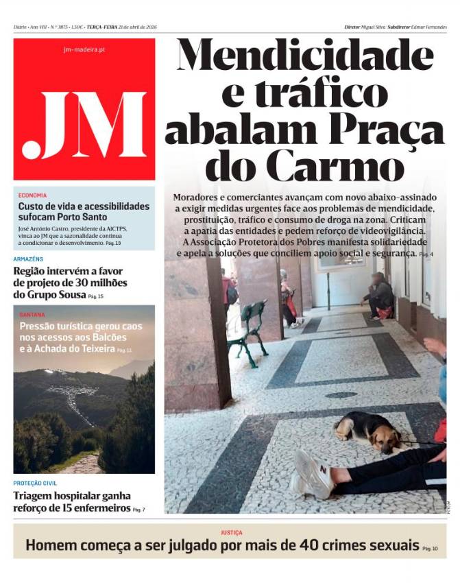 Terça-feira, 21 de abril de 2026